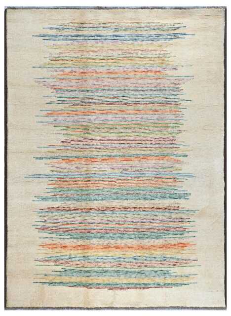 Handknotted Afghan Darya Rug 231X168cm - 7Ft 7In X 5Ft 6In Wool - image 1