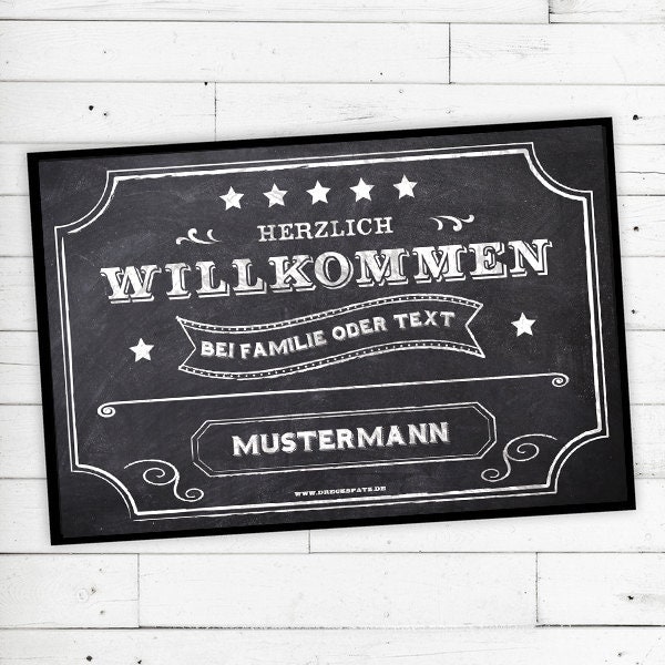 "Doormat ""Vintage" - image 1