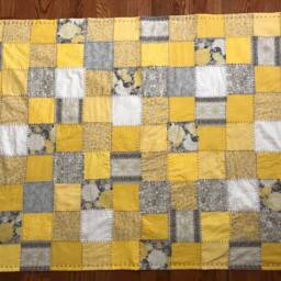 Baby/Throw Quilt I Don't Kid About Quiche - thumbnail 3