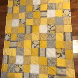 Baby/Throw Quilt I Don't Kid About Quiche - thumbnail 2