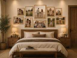 "Oak 10 Piece Multi Picture Frame - Photo Collage Wall Art Table Set Frames Comes With 10x8""/8x6"" 7x5""/ 6x4"