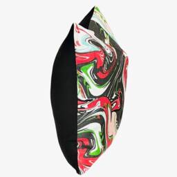 Marble Swirl Pillow Cover Kate Spade Kravet Multi Abstract Linen - thumbnail 2