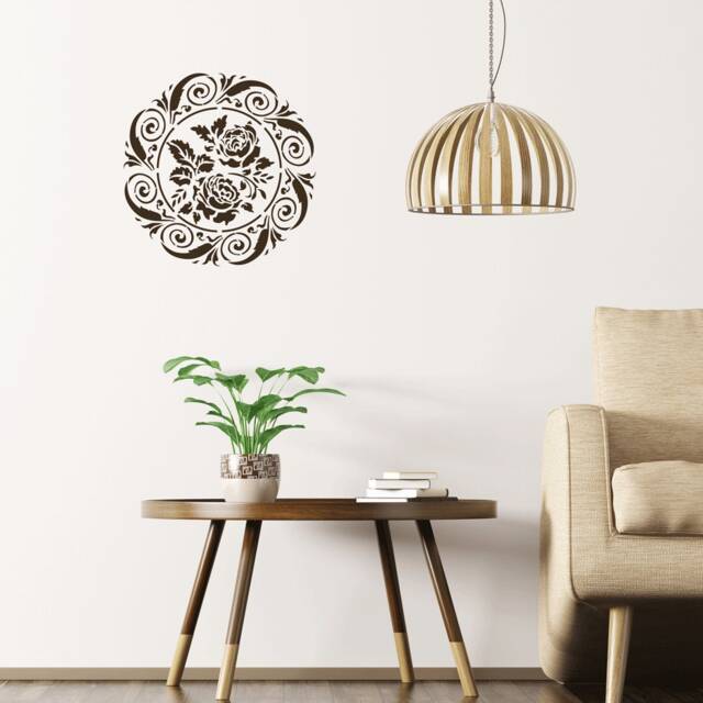 Mandala Stencil Saka, Reusable Stencils For Diy Home Improvement - Perfect Walls & Wall Art - image 1