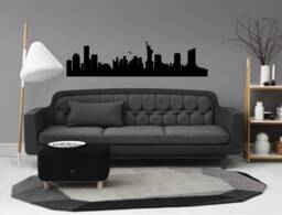 New York Skyline Wall Decal, Sticker, City Silhouette Decal