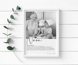 Grandma Print, Gifts, Gifts For Grandma, Mother's Day Gifts, Day, Prints, Picture, Gran Nanna Print - thumbnail 1