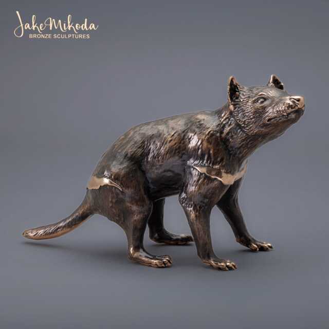Tasmanian Devil Bronze Sculpture 4.8 - image 1