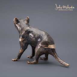 Tasmanian Devil Bronze Sculpture 4.8 - thumbnail 3