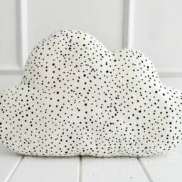 Polka Dot Cloud Pillow For Nursery Decor, Baby Cushion Shower Gift Newborn Boy Girl Gender Neutral Throw Kids Room Children Bed Teepee - thumbnail 3
