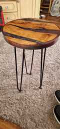 Resin Side Table - thumbnail 1