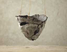 Hanging Pot For Orchids, With Openings Indoor Or Outdoor Plants, Unique Handmade Pot, 13 cm - Width 9 - 11 - thumbnail 1