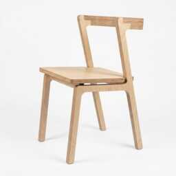 Birch Plywood Dining Chair - thumbnail 2