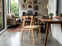 Birch Plywood Dining Chair - thumbnail 1