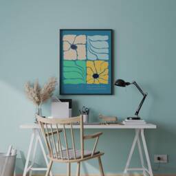 Virgo Zodiac Sign Art Print For Living Room - thumbnail 2