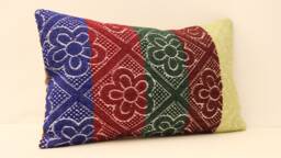Textile Pillow Cover Case 12x20 Home Cushion Decorative Geomatric Throw Pillows Rustic Couch Designer Boho Covers Livingroom Koef-163 - thumbnail 1