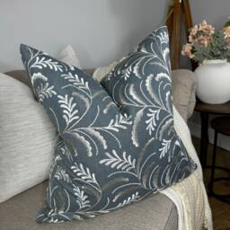 Decorative Cushion Cover, Scatter Grey Pillow Modern Cover For Sofa Or Bed, Designer Throw Pillow, 22 - thumbnail 1