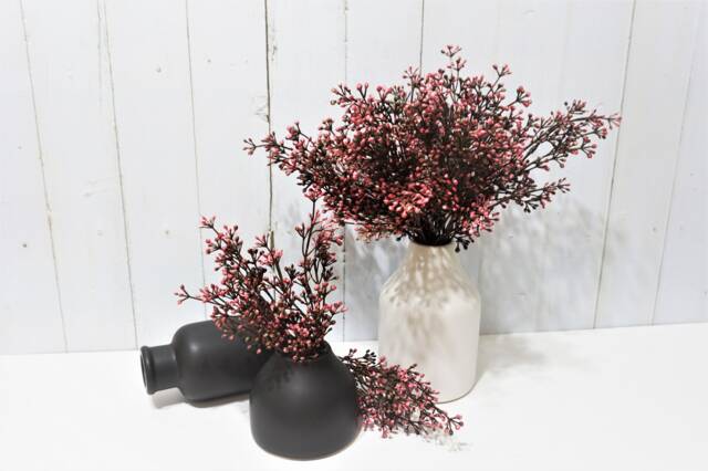 Artificial Little Berry, Red Christmas Decor, Wreath Filler, Wedding Bouquet Fillers - image 1
