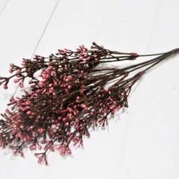 Artificial Little Berry, Red Christmas Decor, Wreath Filler, Wedding Bouquet Fillers - thumbnail 4