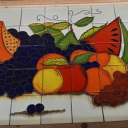 35 Pieces Mexican Tile Wall Mural With Texture - thumbnail 2