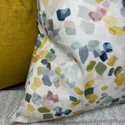 John Lewis & Partners Dapple Fabric Multicoloured - Abstract Cushion Cover, Decorative Pillow For Sofa Bed , Double Sided Made in UK - thumbnail 2
