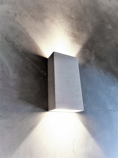 Handmade Ceramic Wall Sconce Modern Up Down Led Light - image 1