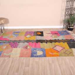 Authentic Moroccan Boujaad Rug 5x8 Ft - thumbnail 2