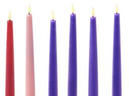 Handmade Lenten Candles 6 Pack. - Delivery Duty Paid To The Usa - thumbnail 2