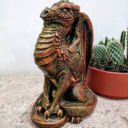Mythical Dragon Statue 11 - thumbnail 3