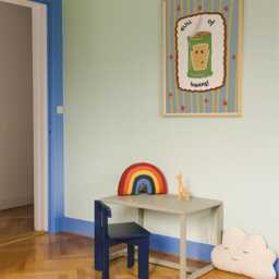 Full Of Beans - Bright Boys Room Toddler Poster Playroom Print Modern Toddler Decor - thumbnail 3