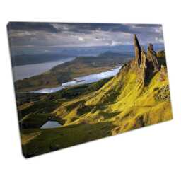 Old Man Of Storr Wall Art Print Isle Skye Scotland Landscape Decor For Home Office - thumbnail 1