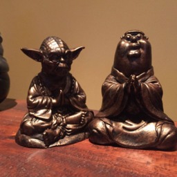 Bronze Peter Griffin Buddha Family Guy Statue Original Sculpt & Cast Resin Toy - thumbnail 3