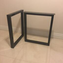 "26"" To 32"" Frame Table Legs, Dining Width 24" - thumbnail 2