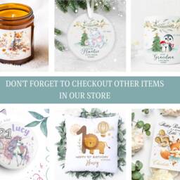 Personalized Teacher Gift, Thank You Soy Candle, Floral Label - thumbnail 3