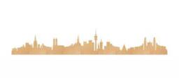 Corkline Munich Skyline Wall Pictures City Panorama Pinboard Decoration Made Of Cork Sticker Living Room Tattoo Bedroom Silhouette - thumbnail 2