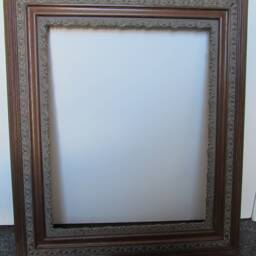 Rare Victorian Wooden Light Brown Picture Frame 16x20 Brand New - thumbnail 2