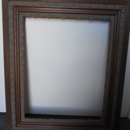 Rare Victorian Wooden Light Brown Picture Frame 16x20 Brand New - thumbnail 3