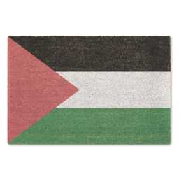 Palestine Flag Door Mat Palestinian Doormat Indoor Front Welcome Entrance Coir - thumbnail 2
