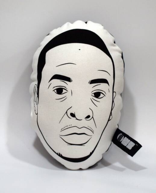 Dr. Dre Hip Hop Decorative Throw Pillow Illow Nwa Large Rapper R&b Cushion Dorm Couch Home Bedroom Decor 90's Death Row - image 1