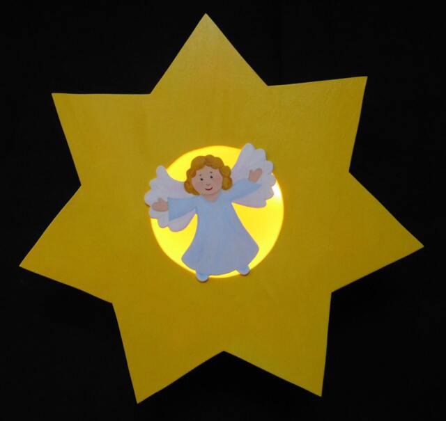 Night Light Star, Children's Lamps, Guardian Angel - image 1