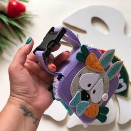 Personalised Felt Quiet Book From 6 Month To 2 Years, Educational Book, Felt Busy Book, Baby Activity Book. Activity Toys - thumbnail 4