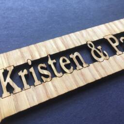 Years Of Love Anniversary Picture Frame - 5x7 Holds 3x5 Photo Valentine's Day Gift, Personalized - thumbnail 2