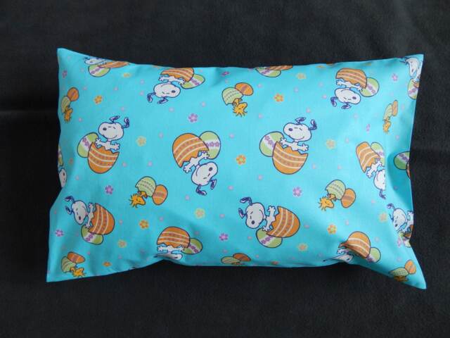 Easter Snoopy Cotton Colorful Pillowcase/Newborn Pillowcase/Toddler Pillowcase/Children Pillowcase/Kids Pillowcase/Girl's/Boy's Pillowcase - image 1