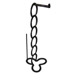 Horseshoe & Railroad-Spike Toilet Paper Holder - The Heritage Forge - thumbnail 2