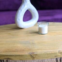 Oval Reclaimed Coffee Table With Hairpin Legs, Choice Of Sizes+Colours - thumbnail 2