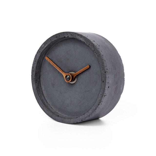 Concrete Table Clock 4 - image 1
