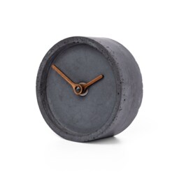 Concrete Table Clock 4