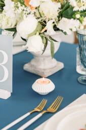 Diamond Concrete Tea Light Candle Holder - thumbnail 1