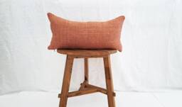 Terracotta Lumbar Pillow