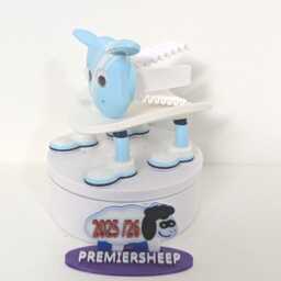 Manchester City Sheep Toilet Roll Holder - Funny Football Gift For Him Or Her, Quirky Bathroom Decor Present, Novelty Soccer Fan Present - thumbnail 2