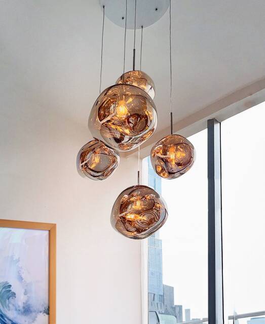 Pendant Light, Chandelier, Chandelier Cluster Pendant Light, Pendant Lighting, Bubble Chandelier, Lava Light, Multi Light - image 1