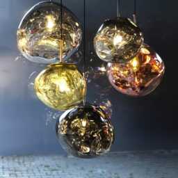 Pendant Light, Chandelier, Chandelier Cluster Pendant Light, Pendant Lighting, Bubble Chandelier, Lava Light, Multi Light - thumbnail 2